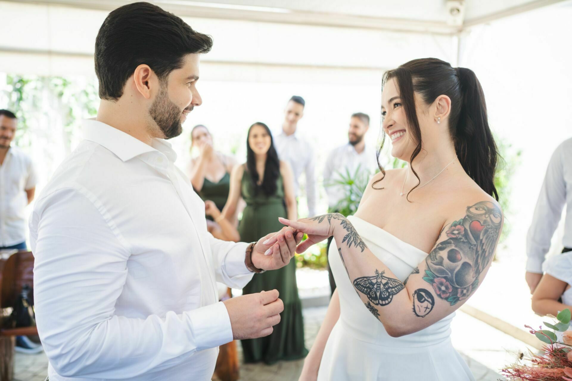 Casamento Civil de Yasmin e Lucas Sobradiel no 1º Cartório de Registro Civil e Festa na Fazenda 841 