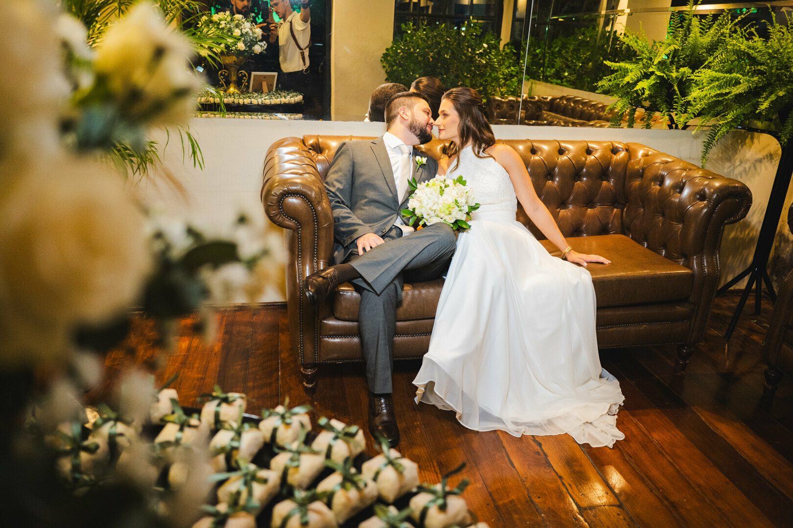 Casamento de Lucas e Luana no Restaurante Cultura Del Grano – São José do Rio Preto